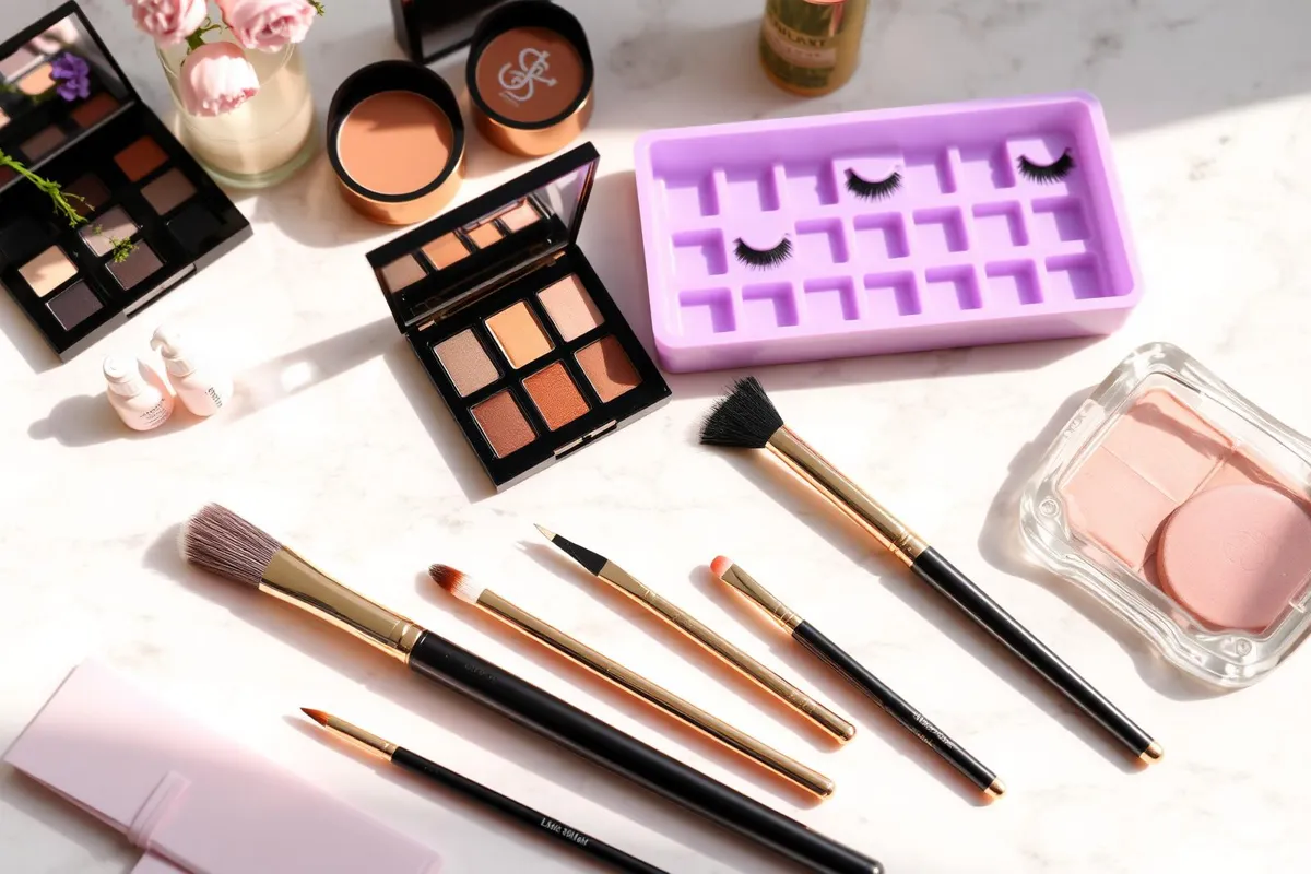Makeup and eyelash extensions service
