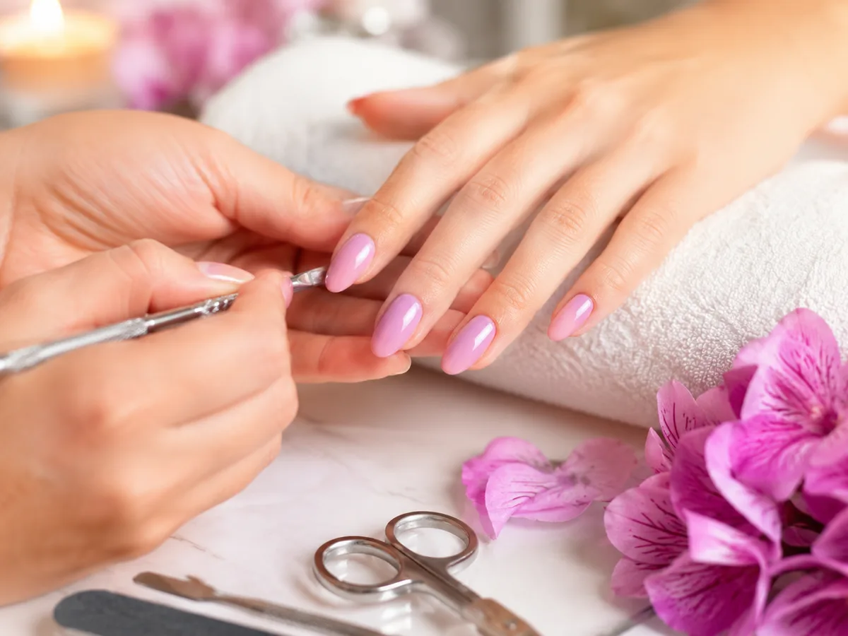 Manicure and pedicure nail care